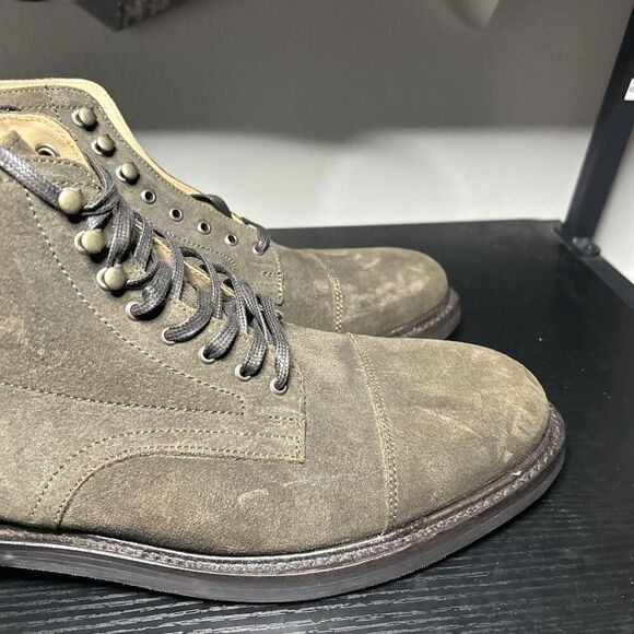Rhodes Chukka Boots Mens Size 13 Brown Leather Suede - Picture 3 of 12